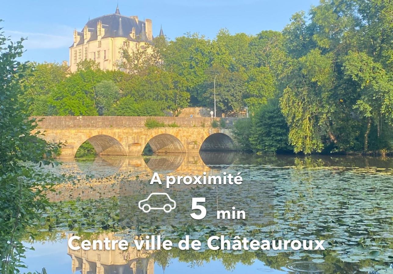 Le Haussmann ⸱ Stationnement Gratuit ⸱ Fibre Leilighet Déols Eksteriør bilde